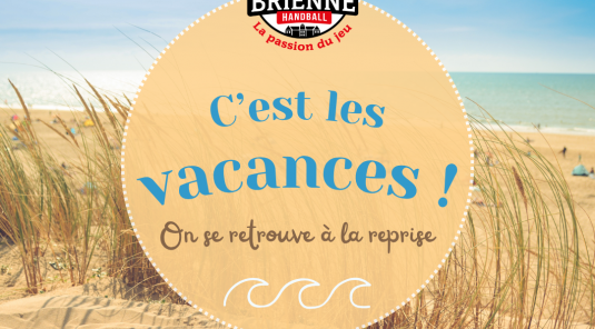 BONNES VACANCES D'ÉTÉ !